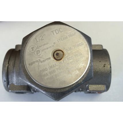 NEW 1/2" NPT TDC SPIRAX SARCO THERMO-DYNAMIC STEAM TRAP B.M. 70008 ,EB,AJ