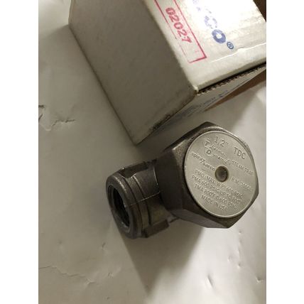 NEW 1/2" NPT TDC SPIRAX SARCO THERMO-DYNAMIC STEAM TRAP B.M. 70008 ,EB,AJ