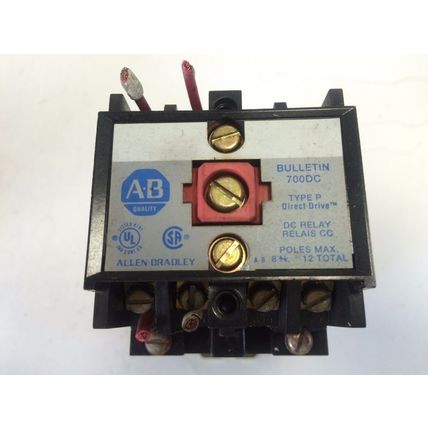 ALLEN BRADLEY 700DC-P400Z24 A,700DC CONTROL RELAY 24V COIL TYPE P, EB