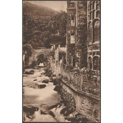 Glen Lyn, Lynmouth, Devon, c.1910 - Frith's Postcard
