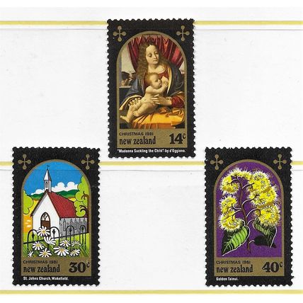 New Zealand 1981 Christmas MNH set S.G. 1253-1255