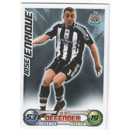 Match Attax 2008/2009 Jose Enrique Newcastle United