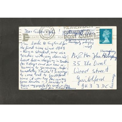 Postcard Kent Cliffe St Margarets Bay 1977 Elgates postcards