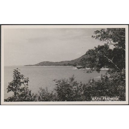 Batu Ferenggi, Penang, Malaya, c.1930s - Leonar RP Postcard