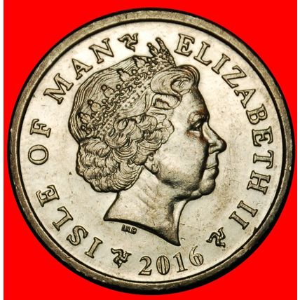 Ⰶ GREAT BRITAIN (2013-2016): ISLE OF MAN ★ 10 PENCE 2016AA ★LOW START★NO RESERVE