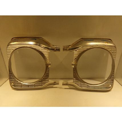 1965 Plymouth Satellite Belvedere Headlight Bezels OEM Pair
