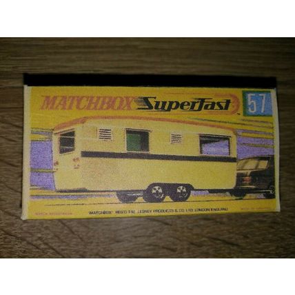 Matchbox - No57 CARAVAN