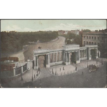 Hyde Park Corner, London, c.1905-10 - Postcard