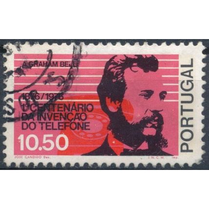 Telephone Centenary - Portugal 1976 - F H - MiNr 1308