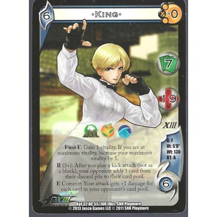 UFS Ultimate Fighting System Trading Card Dark Stalker King