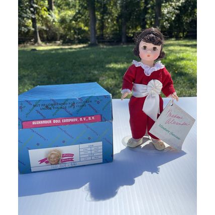 Madame Alexander Red Boy #440 International 8" W/Original Box Brown Hair & Eyes