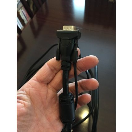 Laptop to TV VGA - Belkin E306792 3m cable 15 pin AWM, VW-1, 20276, with Jack