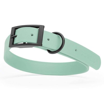 Dog Pet Waterproof Collar - W1" x L22"-25" - Sage Green