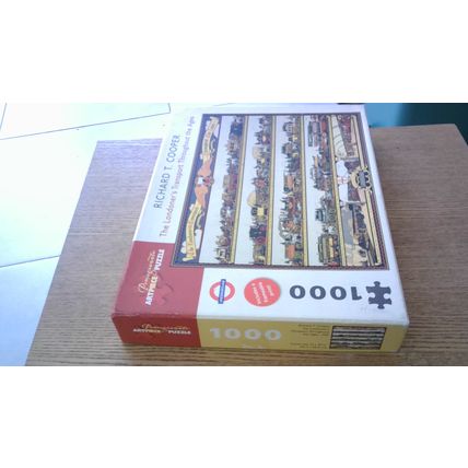 THE LONDONER'S TRANSPORT THROUGHOUT THE AGES Jigsaw (1000 Piece) Pomegranate