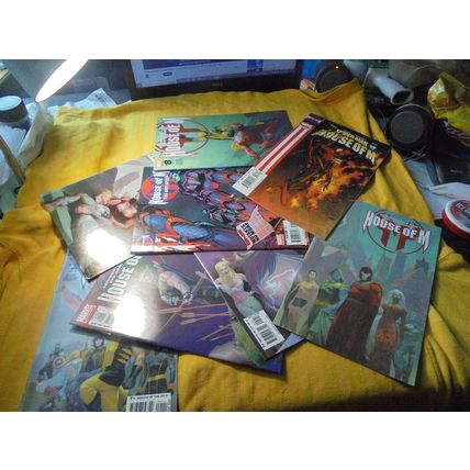 Marvel Comics HOUSE OF M LOT!! Wanda Goes Insane! $35.00 Shipped!! Every issue