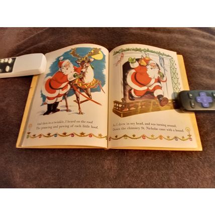 Little Golden Book The Night Before Christmas By Clement C. Moore A Edition 1949