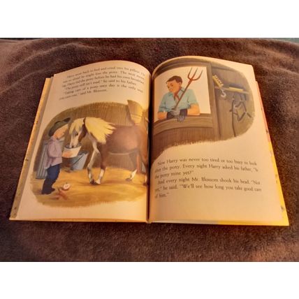 Little Golden Book The New Pony (A)Edition Fine 6.0 Shape By Blanche Perrin 1961