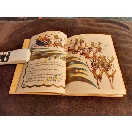 Little Golden Book The Night Before Christmas By Clement C. Moore A Edition 1949