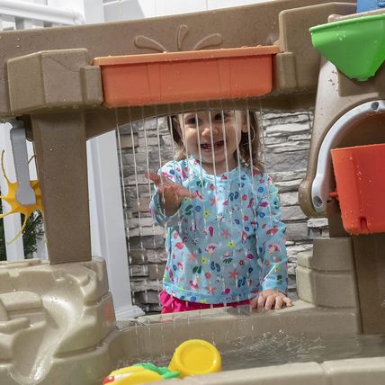 Step 2 Pump & Splash Discovery Pond Water Table, Kids Water Sensory Activity Poo