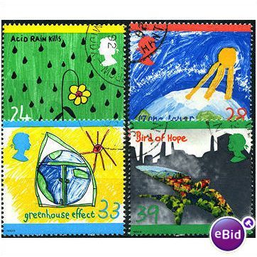 1992 The Green Issue Set SG1629-1632 Very Fine Used