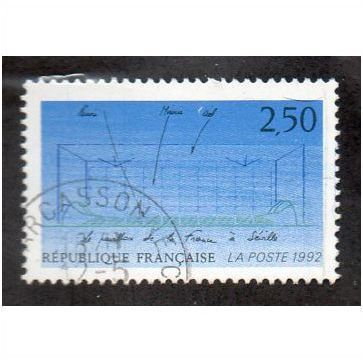 FRA 1992 2,50F 'EXPO 92' FINE USED (EBID20125)