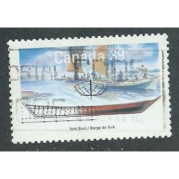 CAN 1990 39c 'SMALL CRAFTS ( 2ND SERIES)' FINE USED (EBID41-665)