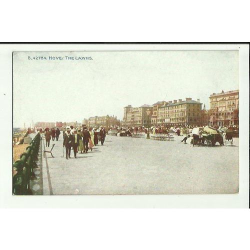 Sussex HOVE The Lawns Postcard by Celesque (B.42784)