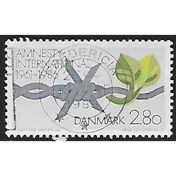 Mi 856: 25th Anniversary of Amnesty International.