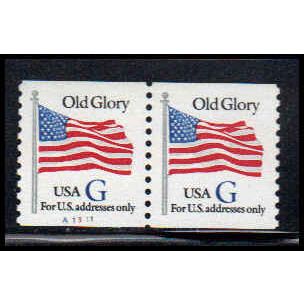 2890 32c G Old Glory Very Fine MNH CNP Left A1311 PA1521