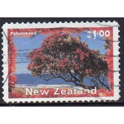 New Zealand 1996 NZ Landscapes - Pohutukawa $1 s/a Used