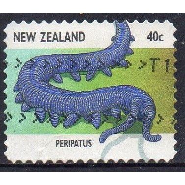 New Zealand 1997 Creepy Crawlies - Peripatus 40c Used