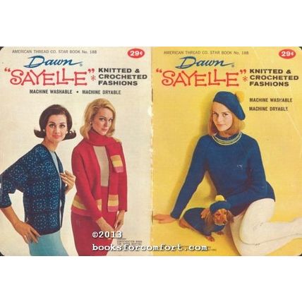 Dawn Sayelle Knitted & Crocheted Fashions Star Book 188 [28692]