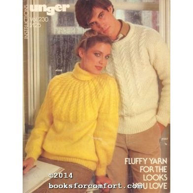 Unger Fluffy Yarn for the Looks You Love Vol 230
