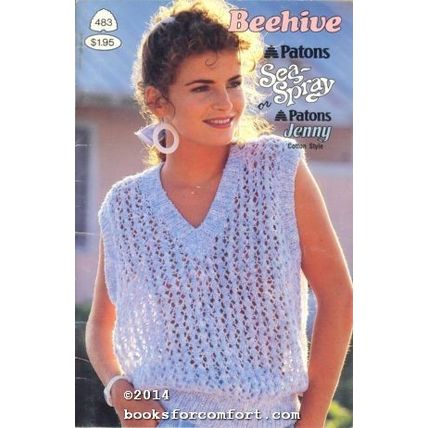 Sea-Spray Knit Tops Book No 483