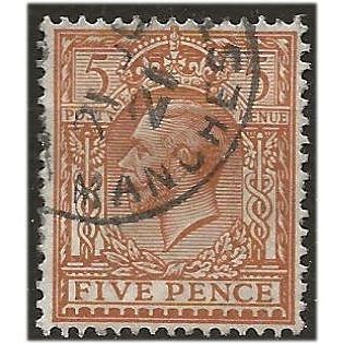 1912 SG383 5d Bistre-Brown Fine Used . .. .