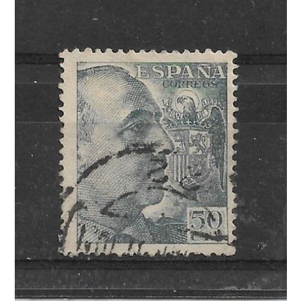 Spain.SG1120 50c General Franco (Grey).Fine Used.Feb23c