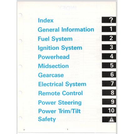 Johnson Evinrude 120 140 200 225 300 Outboards Service Manual 1988 507758 PDF