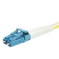 Pack of 2] LC/UPC OS2 Duplex 2.0mm Fiber Optic Patch Cord, OFNR, Singlemode ...