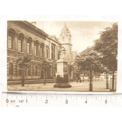 vintage postcard Royal Square, Jersey