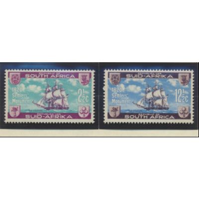 South Africa Stamps Scott #282 To 283, Mint Lightly Hinged