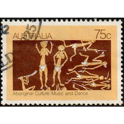 Australia 1982 Aboriginal Culture 75c Used Stamp .