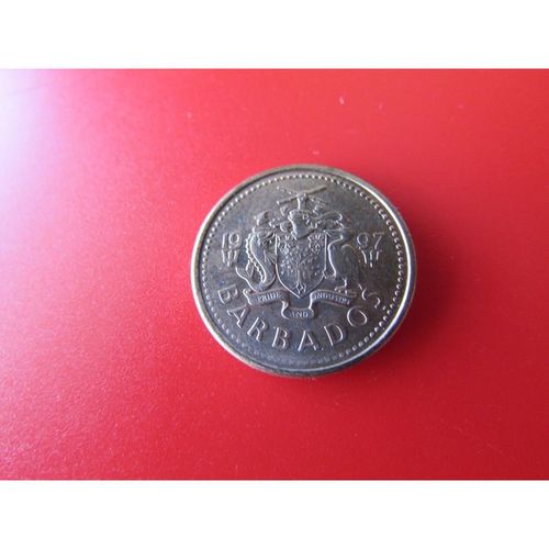 1997 BARBADOS ONE CENT FREE POST. AAW