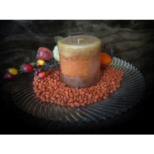 3x Duftkerzen, weihnachtliche Düfte, Stumpen, 8cm