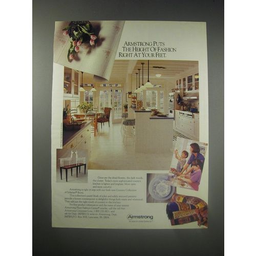 1990 Armstrong Country Collection Solarian Floor Ad