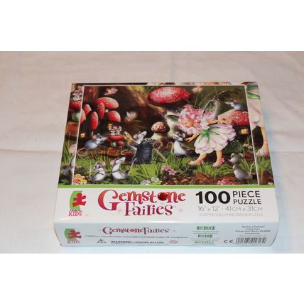 GEMSTONE FAIRIES COMPLETE Puzzle Red Stone Fairies