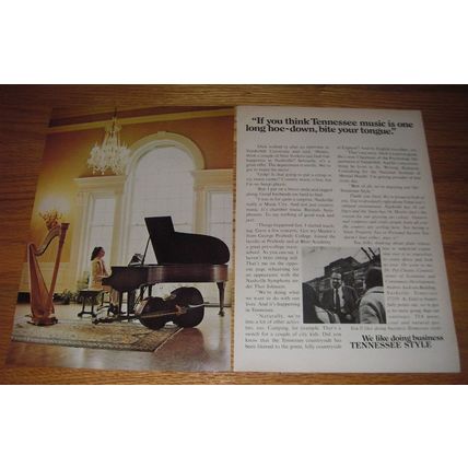 1974 Tennessee Economic and Community Development Ad - Enid and Martin Katahn