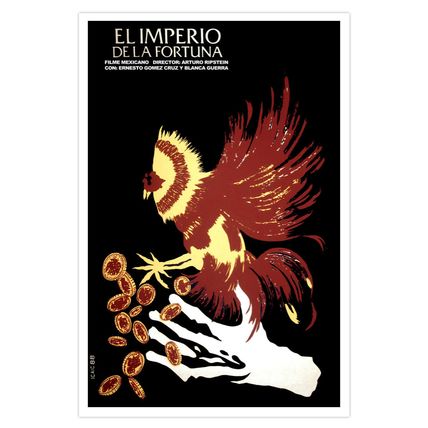 Movie Poster 4 film GALLOS.Mexican Cockfight.art.World Graphic Design.Room decor