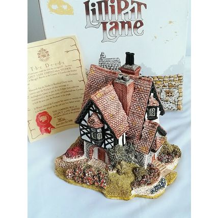 LILLIPUT LANE,TANGLEWOOD LODGE,1989, English Coll. South East, Boxed, Very Rare.