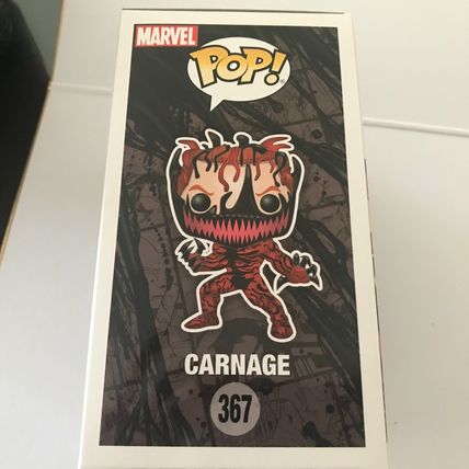 NEW Marvel Carnage Funko Pop Figure #367