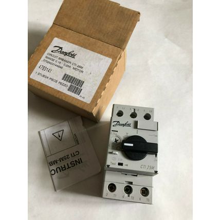 NEW DANFOSS CTI 25M,47B3141 CIRCUIT BREAKERS DANFOSS CTI 25M 0.16-0.25A MOTOR,Bj